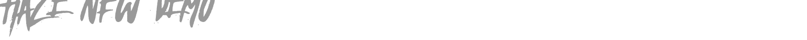Haze New font preview